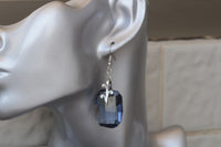 Blue Crystal Earrings