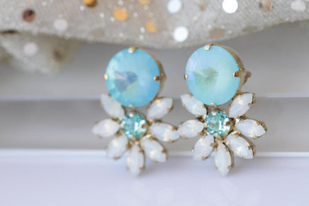 Blue Earrings