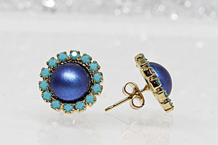 Blue Earrings