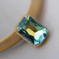 Blue Gold Necklace