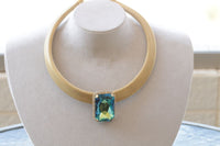 Blue Gold Necklace