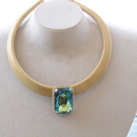 Blue Gold Necklace