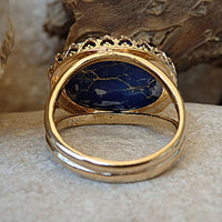 Blue Jasper Ring