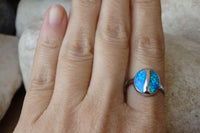 Blue Opal Ring