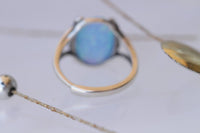 Blue Opal Ring