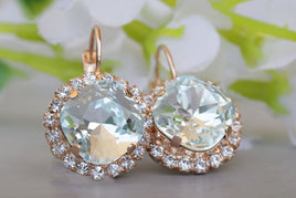 Blue Quartz Earrings