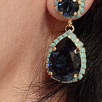 Blue Sapphire Earrings