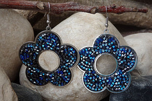Blue Rebeka Earrings