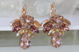Blush Champagne Earrings