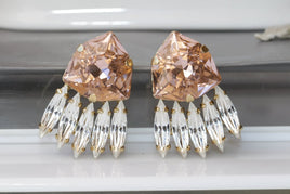 Blush Wedding Earrings