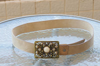 Boho Leather Belt