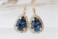 Bridal Blue Earrings