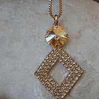 Bridal Champagne Necklace