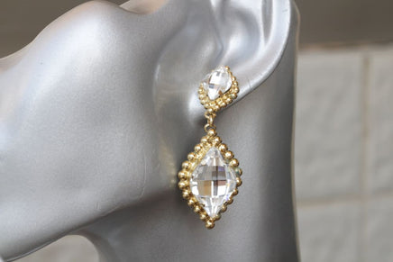 Bridal Crystal Earrings