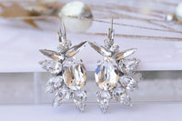 Bridal Crystal Earrings