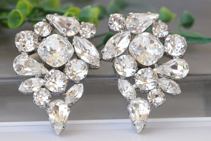 Bridal Crystal Earrings