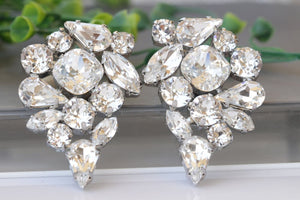 Bridal Crystal Earrings