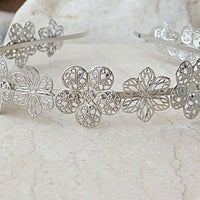 Bridal Hair Flower Tiara