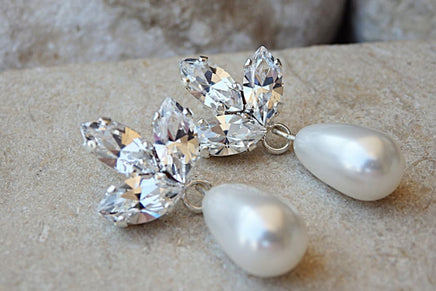 Bridal Pearl Earrings