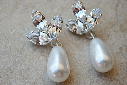 Bridal Pearl Earrings