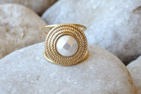 Bridal Pearl Ring