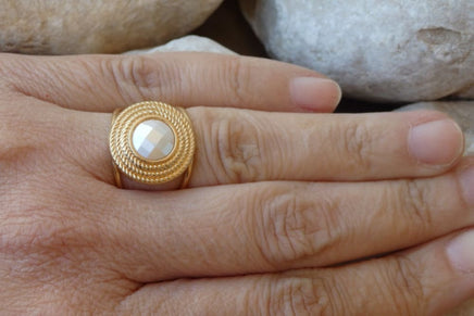 Bridal Pearl Ring