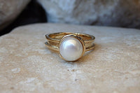 Bridal Pearl Ring