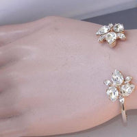 Bridal Rose Gold Earrings