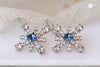 Bridal Sapphire Earrings