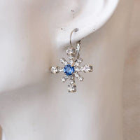 Bridal Sapphire Earrings
