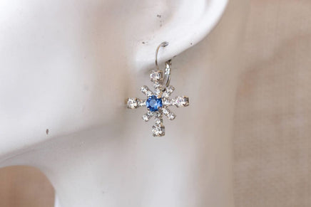 Bridal Sapphire Earrings