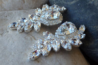 Bridal Rebeka Cluster Earrings