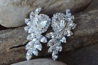 Bridal Rebeka Cluster Earrings