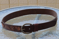 Brown Leather Belt