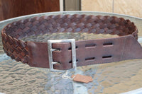 Brown Leather Belt