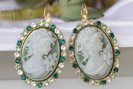 Cameo Earrings