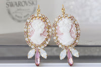 Cameo Earrings