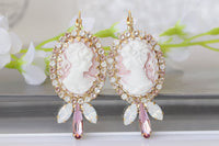 Cameo Earrings