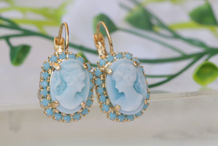 Cameo Earrings