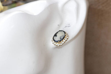 Cameo Stud Earrings