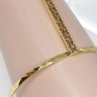 Champagne Cluster Bracelet