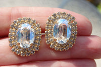 Champagne Crystal Earrings