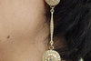Champagne Crystal Stud And Drop Earrings