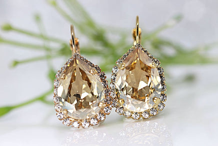 Champagne Earrings