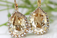 Champagne Earrings