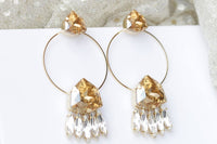 Champagne Earrings