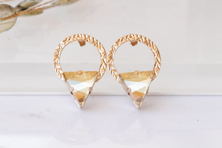 Champagne Earrings