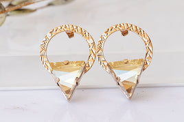 Champagne Earrings