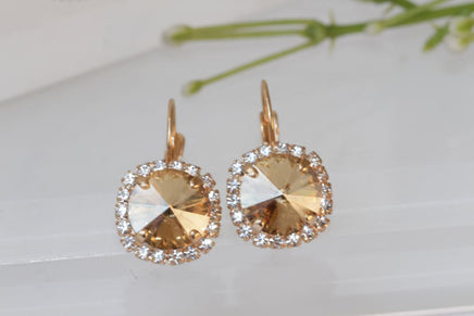 Champagne Gold Earrings