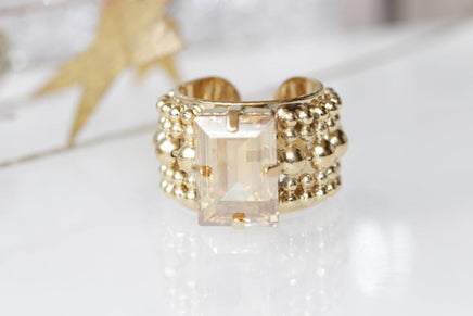 Champagne Gold Ring